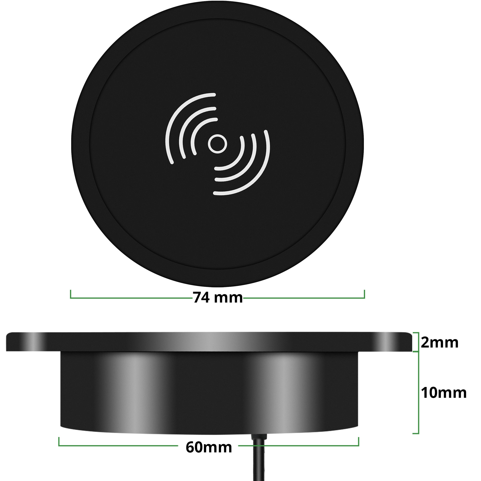 Qi lader draadloze oplader telefoon