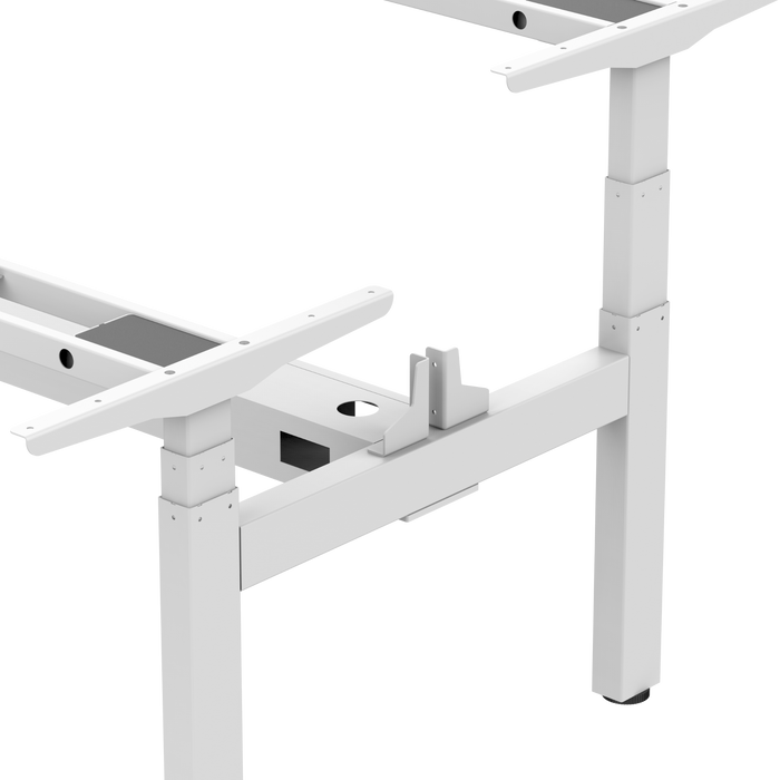 Duo bureau onderstel S4 wit