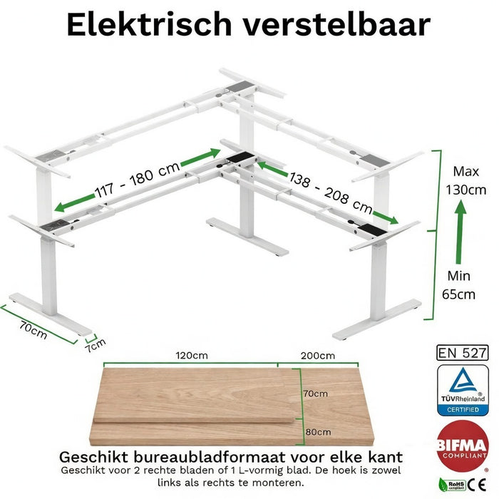 Tischgestell S3 weiß