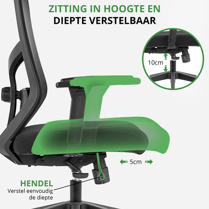 Ergonomische Bureaustoel Compact Pro