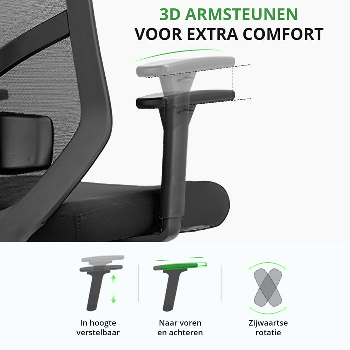 Ergonomische Bureaustoel Compact Pro
