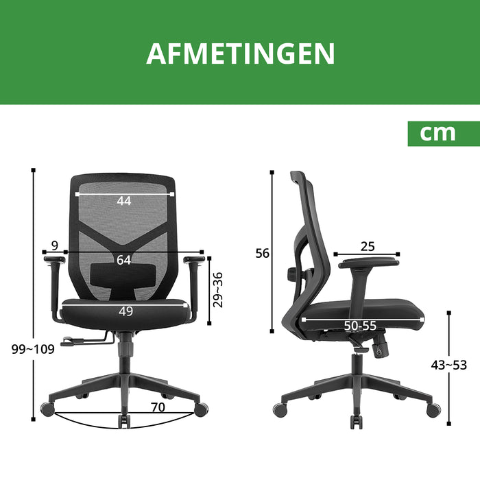 Ergonomische Bureaustoel Compact Pro