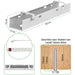 Kabelgoot 60 cm wit