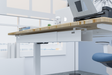 Kabelgoot verstelbaar 90-140 cm wit