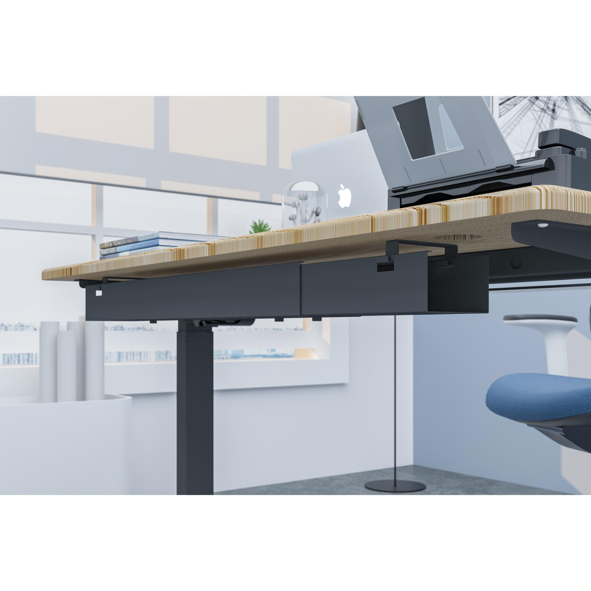Verstellbarer Kabelkanal 90-140 cm schwarz