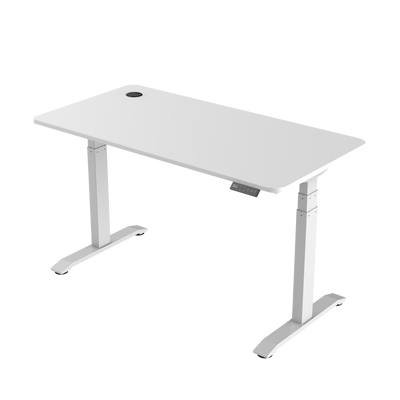 Sitz-Steh-Schreibtisch S2 140x70 Schwarz / Vintage Eiche