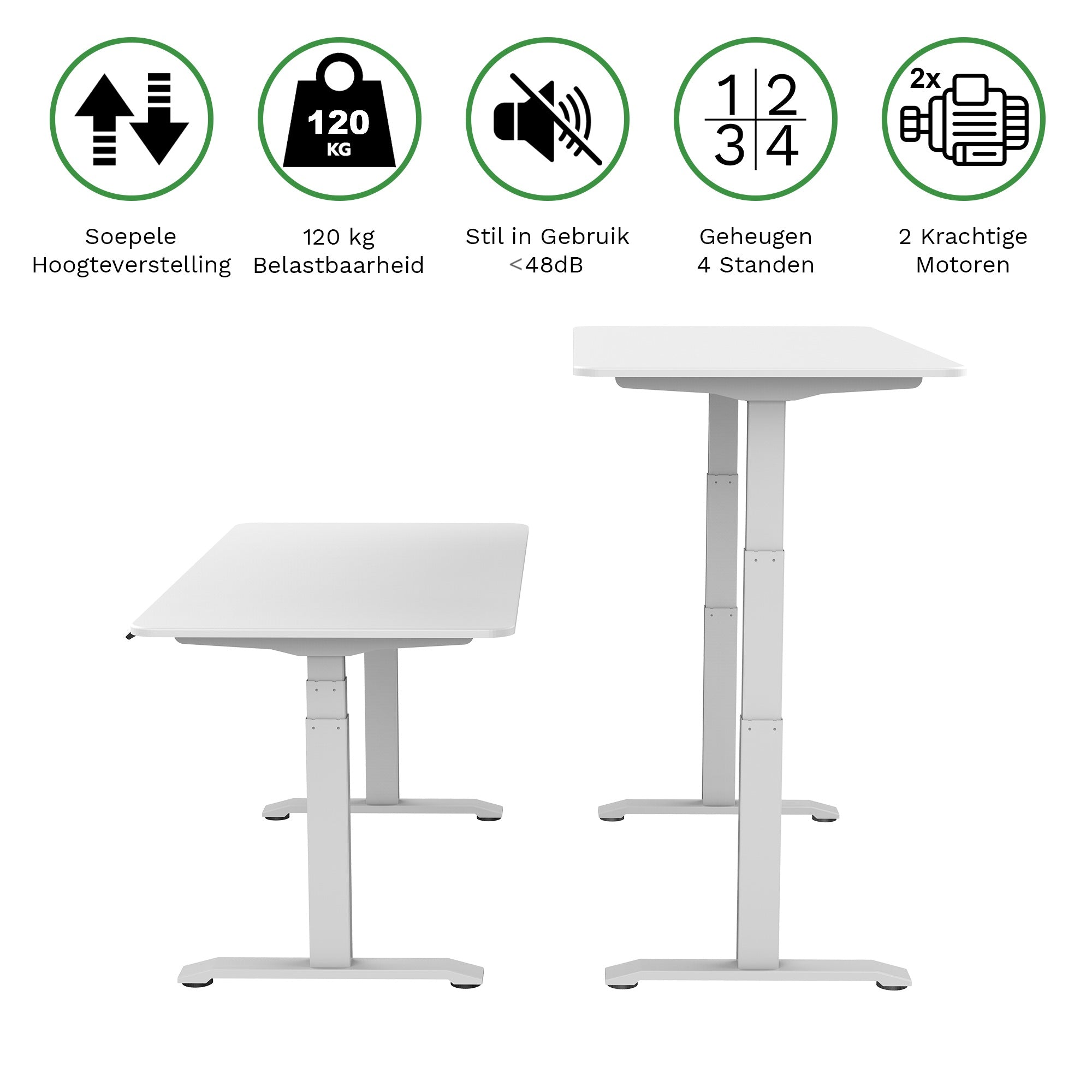Zit-sta bureau S2 160x70