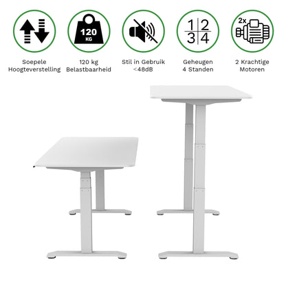 Zit-sta bureau S2 160x70