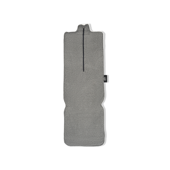 SPHRT Warmtedeken Teddy Grijs / Wit XL 140x45