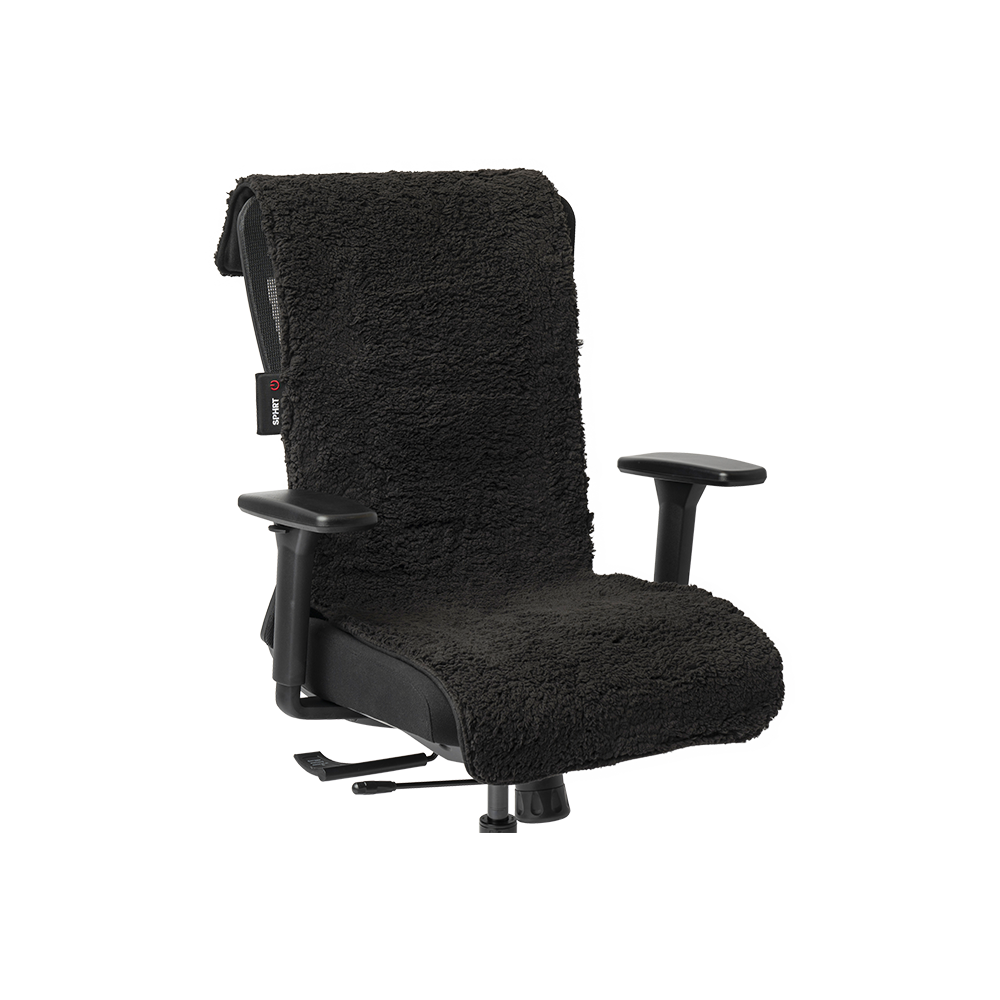 SPHRT Heizdecke Teddy Schwarz XL 140x45