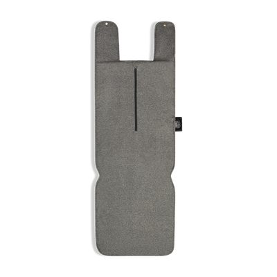 SPHRT Heizdecke Teddy Schwarz XL 135x45 | Kopfstützendesign