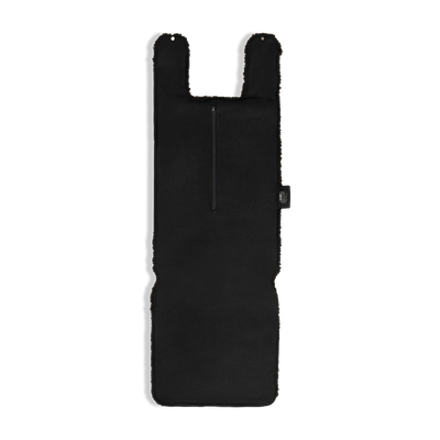 SPHRT Heizdecke Teddy Schwarz XL 135x45 | Kopfstützendesign