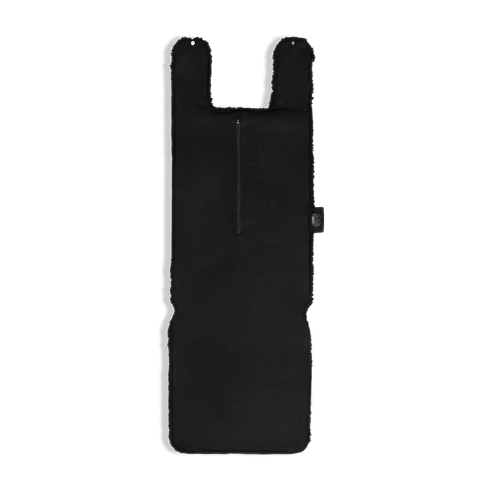 SPHRT Warmtedeken Teddy Zwart XL 135x45 | Hoofdsteun design