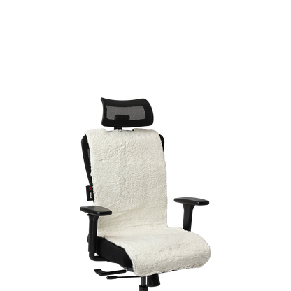 SPHRT Heizdecke Teddy Schwarz XL 135x45 | Kopfstützendesign