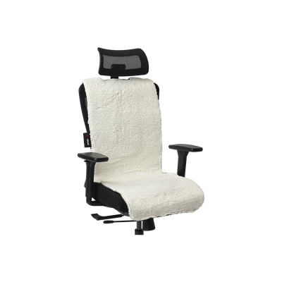 SPHRT Heizdecke Teddy Schwarz XL 135x45 | Kopfstützendesign