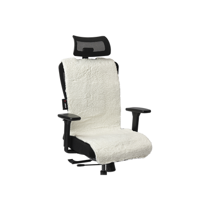SPHRT Heizdecke Teddy Schwarz XL 135x45 | Kopfstützendesign