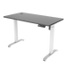 Zit-sta bureau 118x60 Wit / Intens zwart