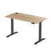 Zit-sta bureau 160x70 Zwart / Vintage eiken