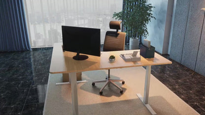 Zit-sta hoekbureau S3 180x160x70