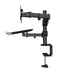 Laptop Monitor arm monitor and laptop