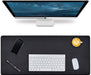 Bureau onderlegger XL zwart
