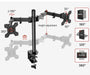 Computer Monitor Arm voor 2 monitors