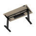 zit sta bureau Kabelgoot 60 cm zwart