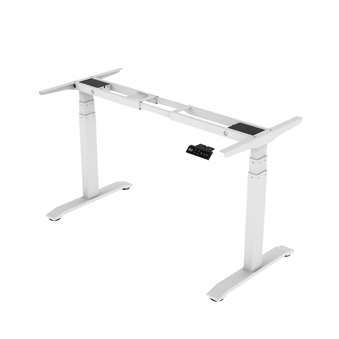 Zit Sta bureau onderstel wit 61 - 126cm