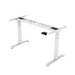 Zit Sta bureau onderstel wit 61 - 126cm