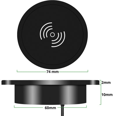 Qi lader draadloze oplader telefoon