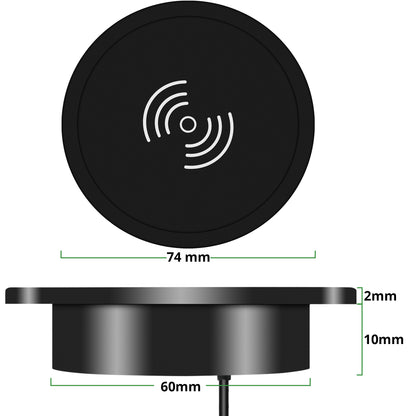Qi lader draadloze oplader telefoon