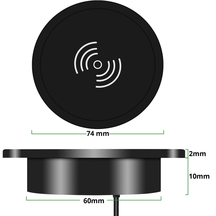 Qi lader draadloze oplader telefoon
