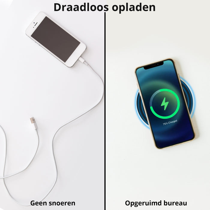 Qi lader draadloze oplader telefoon